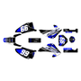 honda crf150f graphics kit 2003-2007 turbo series blue