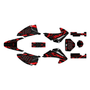 honda crf230f graphics kit 2003-2007 twitch series red