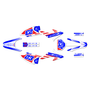 honda crf230f graphics kit 2008-2014 fh series blue-red