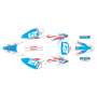honda crf230f graphics kit 2008-2014 og series cyan