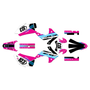 honda crf230f graphics kit 2015-2020 usa series magenta