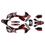 honda crf250l graphics kit 2012-2016 core series red