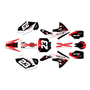 honda crf150r graphics kit 2007-2026 evader series red