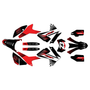honda crf250l graphics kit 2012-2016 fh series red