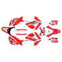 honda crf250l graphics kit 2012-2016 lethal series red