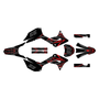 honda crf250f graphics kit 2019-2025 prime series red-shift