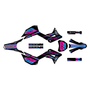 honda crf250f graphics kit 2019-2025 rebel series magenta