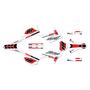 honda crf250f graphics kit 2019-2025 rebel series red-shift