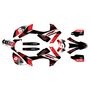 honda crf250l graphics kit 2012-2016 turbo series red