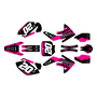 honda crf150r graphics kit 2007-2026 spear series magenta