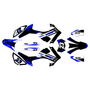 honda crf250l graphics kit 2017-2021 evader series blue