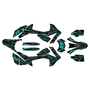 honda crf250l graphics kit 2017-2021 prime series teal