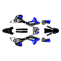 honda crf450r graphics kit 2021-2024 venom series blue