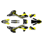 honda crf250rx graphics kit 2022-2024 enigma series yellow