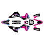 honda crf250r graphics kit 2025-2026 lightning series magenta