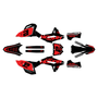 honda crf250rx graphics kit 2022-2024 flight series red-shift