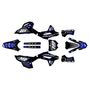 honda crf250rx graphics kit 2022-2024 rebel series blue