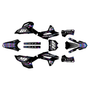 honda crf250rx graphics kit 2022-2024 rebel series magenta