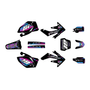 honda crf250r graphics kit 2004-2005 rebel series magenta