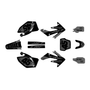 honda crf250r graphics kit 2008-2009 division series smoke