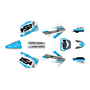 honda crf250r graphics kit 2006-2007 redeemer series cyan