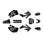 honda crf250r graphics kit 2006-2007 splash series smoke