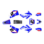 honda crf250r graphics kit 2008-2009 flight series blue