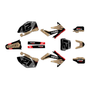 honda crf250r graphics kit 2008-2009 semper series tan