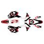 honda crf450r graphics kit 2013-2016 evader series red