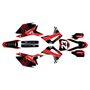 honda crf450r graphics kit 2013-2016 fh series red
