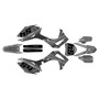 honda crf250r graphics kit 2014-2017 split series smoke