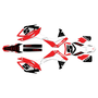 honda crf450r graphics kit 2013-2016 venom series red