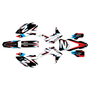 honda crf250r graphics kit 2014-2017 vision series white