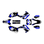 honda crf250r graphics kit 2010-2013 turbo series blue