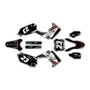 honda crf450r graphics kit 2009-2012 viper series grey
