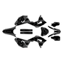 honda crf250r graphics kit 2018-2021 drag series smoke