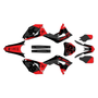 honda crf250r graphics kit 2018-2021 dream series red-shift