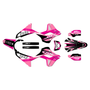 honda crf300l graphics kit 2021-2026 imperator series pink