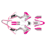 honda crf300l graphics kit 2021-2026 keplar series pink