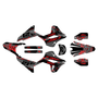 honda crf300l graphics kit 2021-2026 semper series red-shift