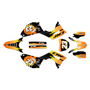 honda crf450r graphics kit 2017-2020 splash series orange