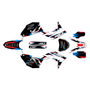 honda crf450r graphics kit 2017-2020 vision series white