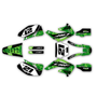 honda crf450r graphics kit 2002-2004 semperfi series green