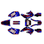 honda crf450r graphics kit 2002-2004 twitch series red-blue