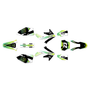 honda crf450r graphics kit 2008 evader series lime