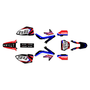 honda crf450r graphics kit 2005-2007 imperator series red