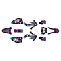 honda crf450r graphics kit 2008 prime series magenta