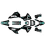 honda crf250rx graphics kit 2025-2026 rebel series teal