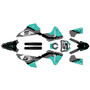 honda crf250rx graphics kit 2025-2026 venom series teal