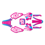 honda xr70 graphics kit 1997-2000 fh series magenta